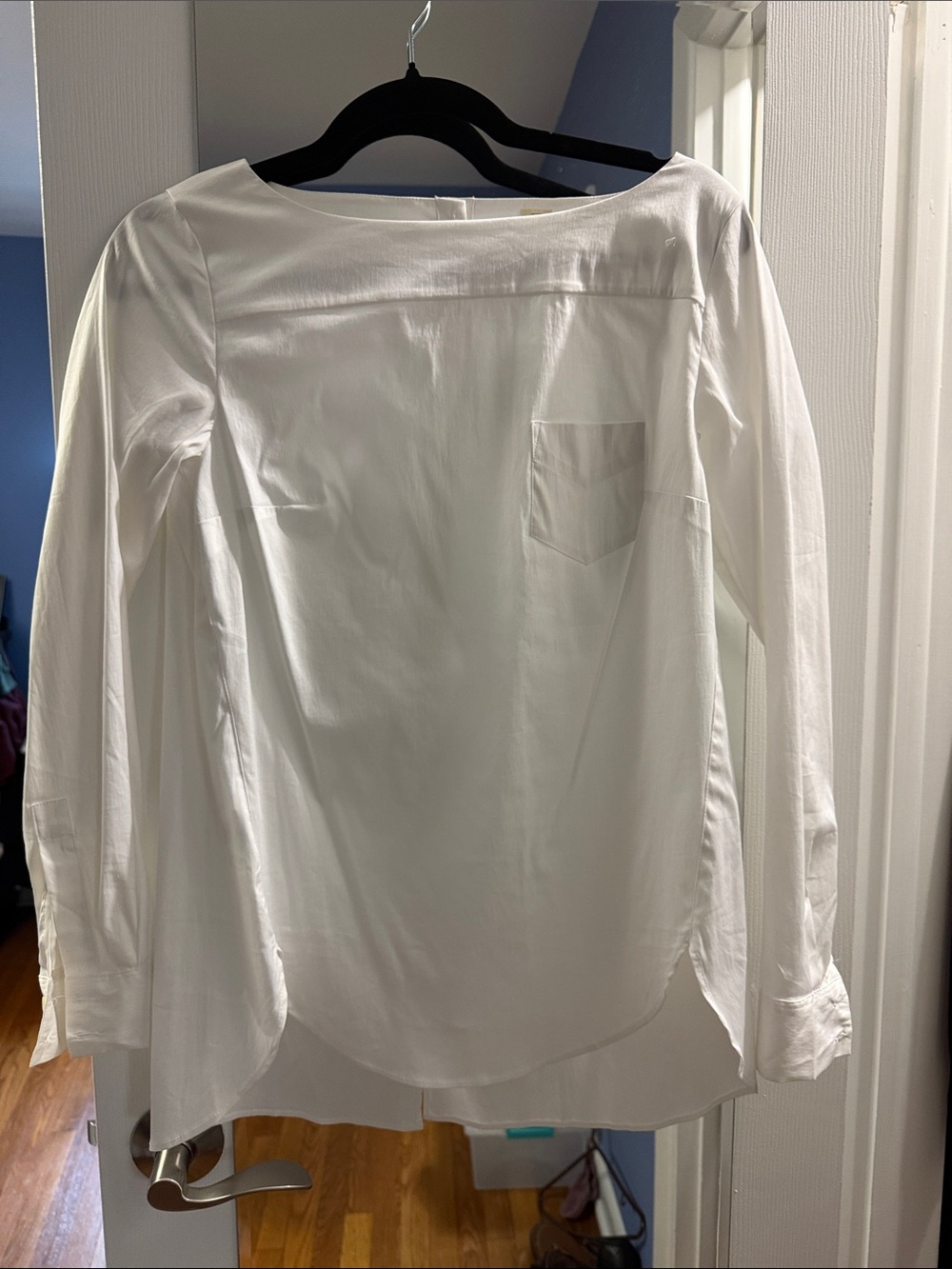 LOFT White Softened Shirt